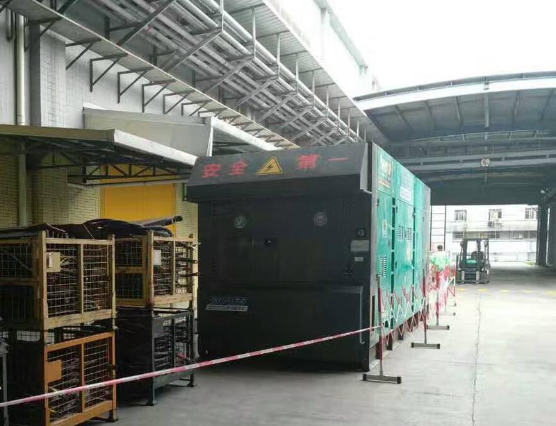 惠州某工厂应急发电机出租